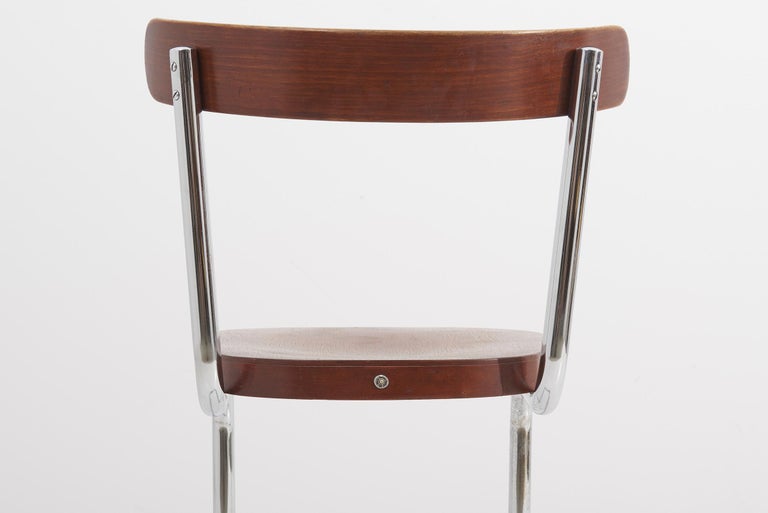 Pair Of Chairs By Mart Stam For Mucke Melder Under License From Thonet 1930s For Sale At 1stdibs