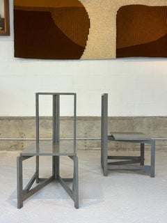 Paire de chaises de Philippe Parent