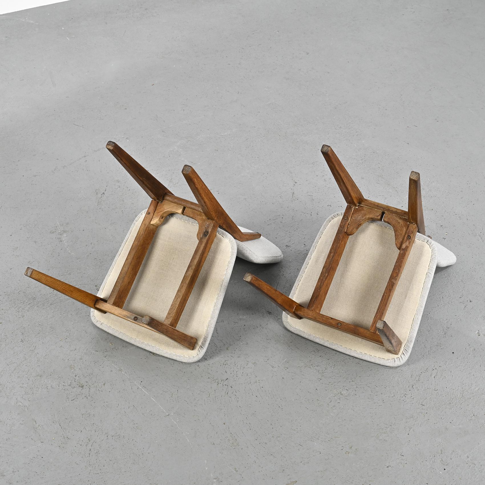 Metal  Pair of Chairs by Pierre Guariche, circa 1953