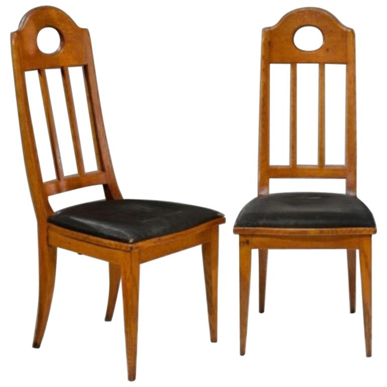 Pair of Chairs by R. Riemerschmid