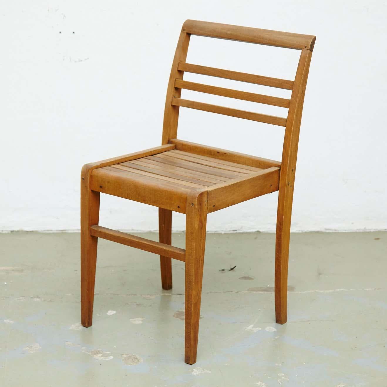 Pair of Chairs by Rene Gabriel Wood, circa 1940 7
