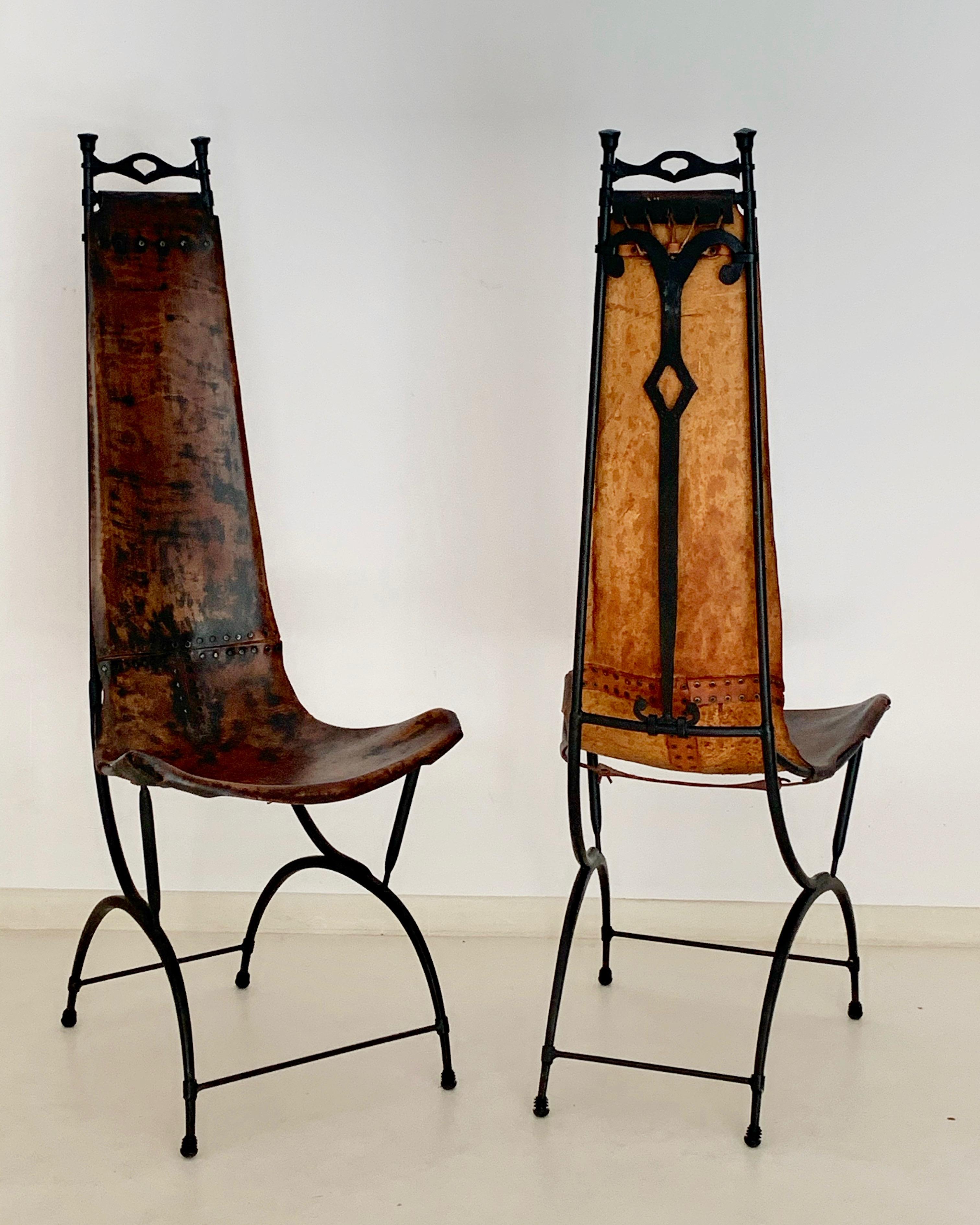 20th Century Pair of Chairs by Sido and François Thevenin, circa 1970, France