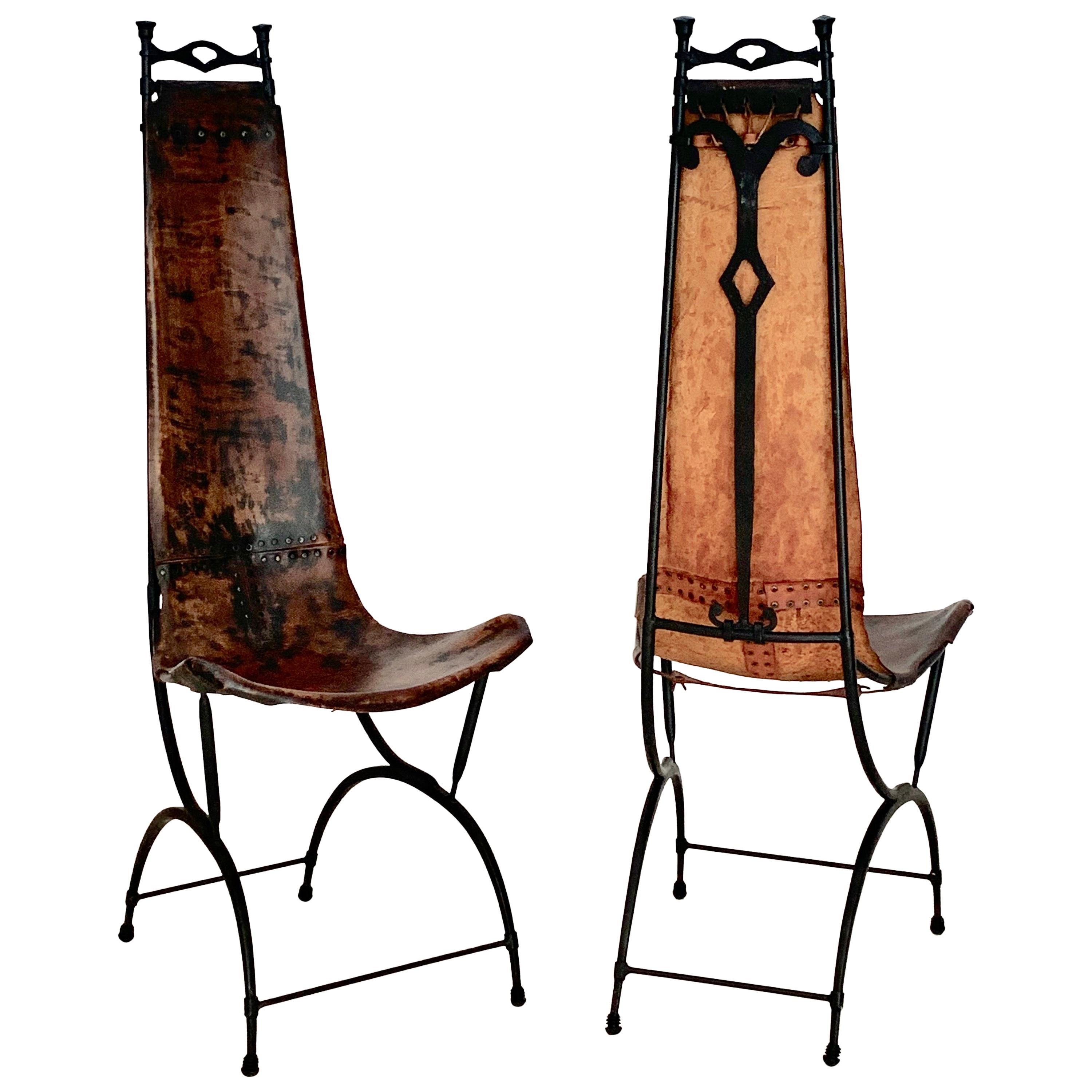 Pair of Chairs by Sido and François Thevenin, circa 1970, France