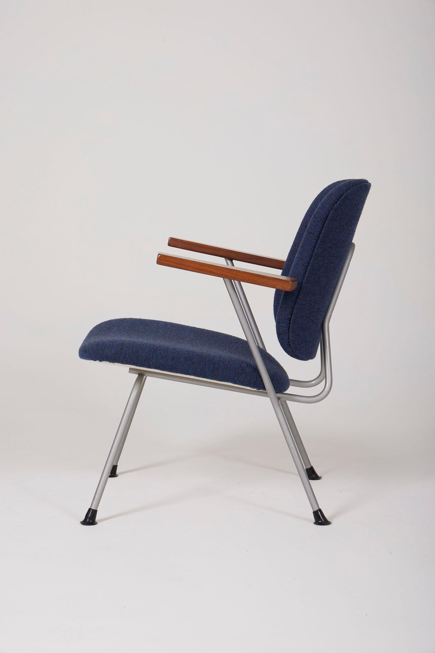 Textile  Paire de chaises de Willem Gispen en vente