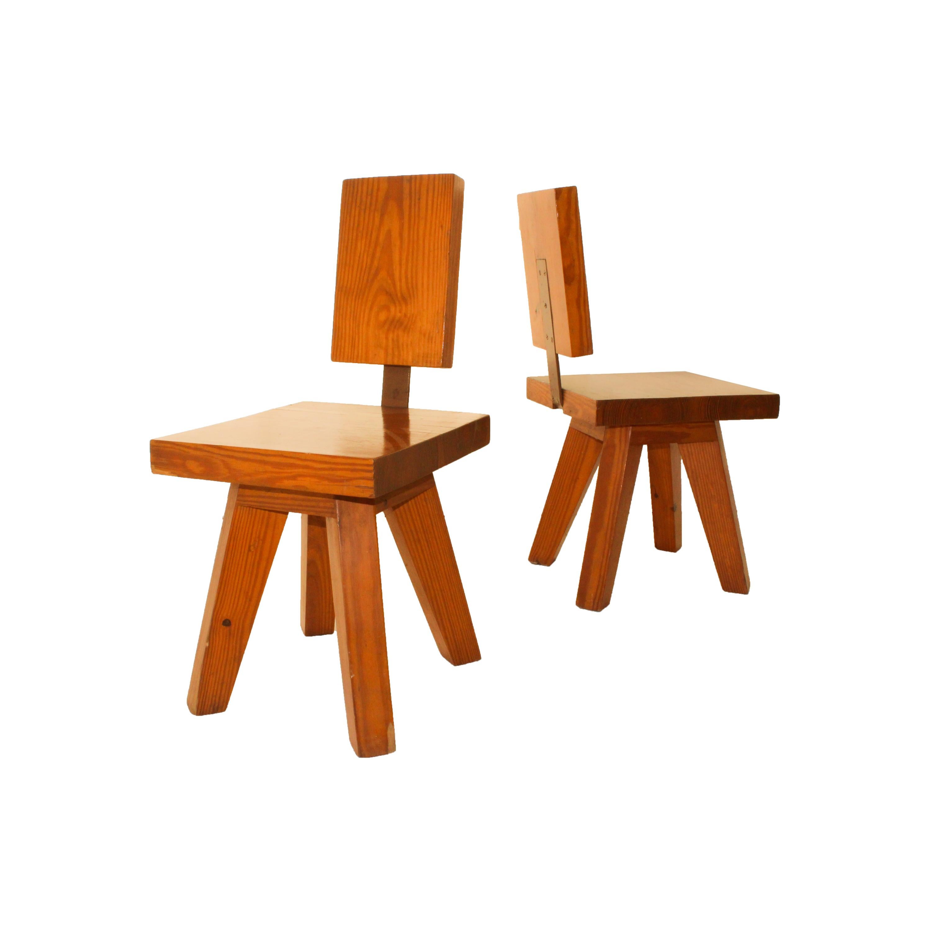 Pair of Chairs, circa 1960, France