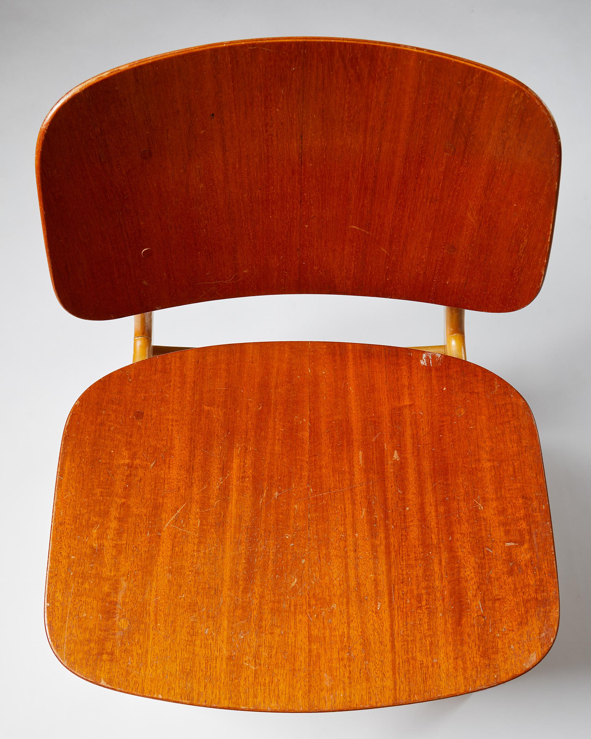 Pair of Chairs Designed by Börge Mogensen, Denmark, 1960’s 3