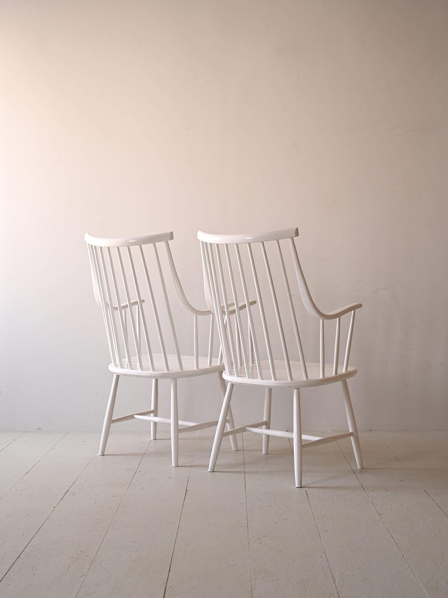Swedish Pair of chairs designed by Lena Larsson model 