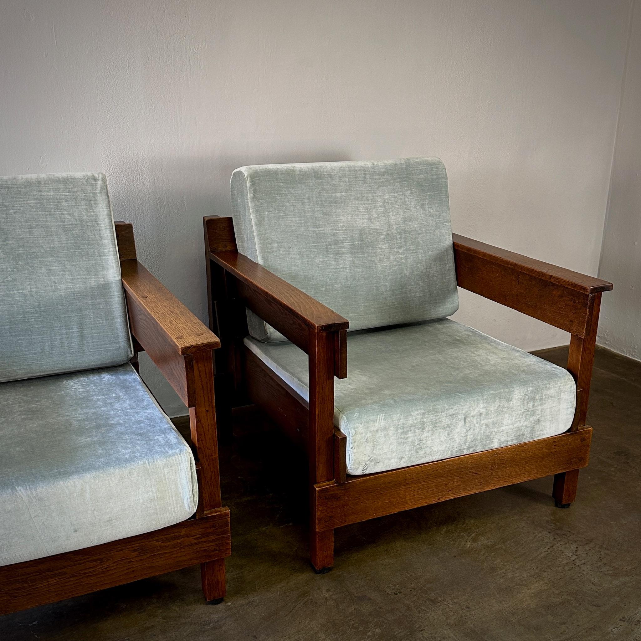 Mid-20th Century Pair of chairs  For Sale
