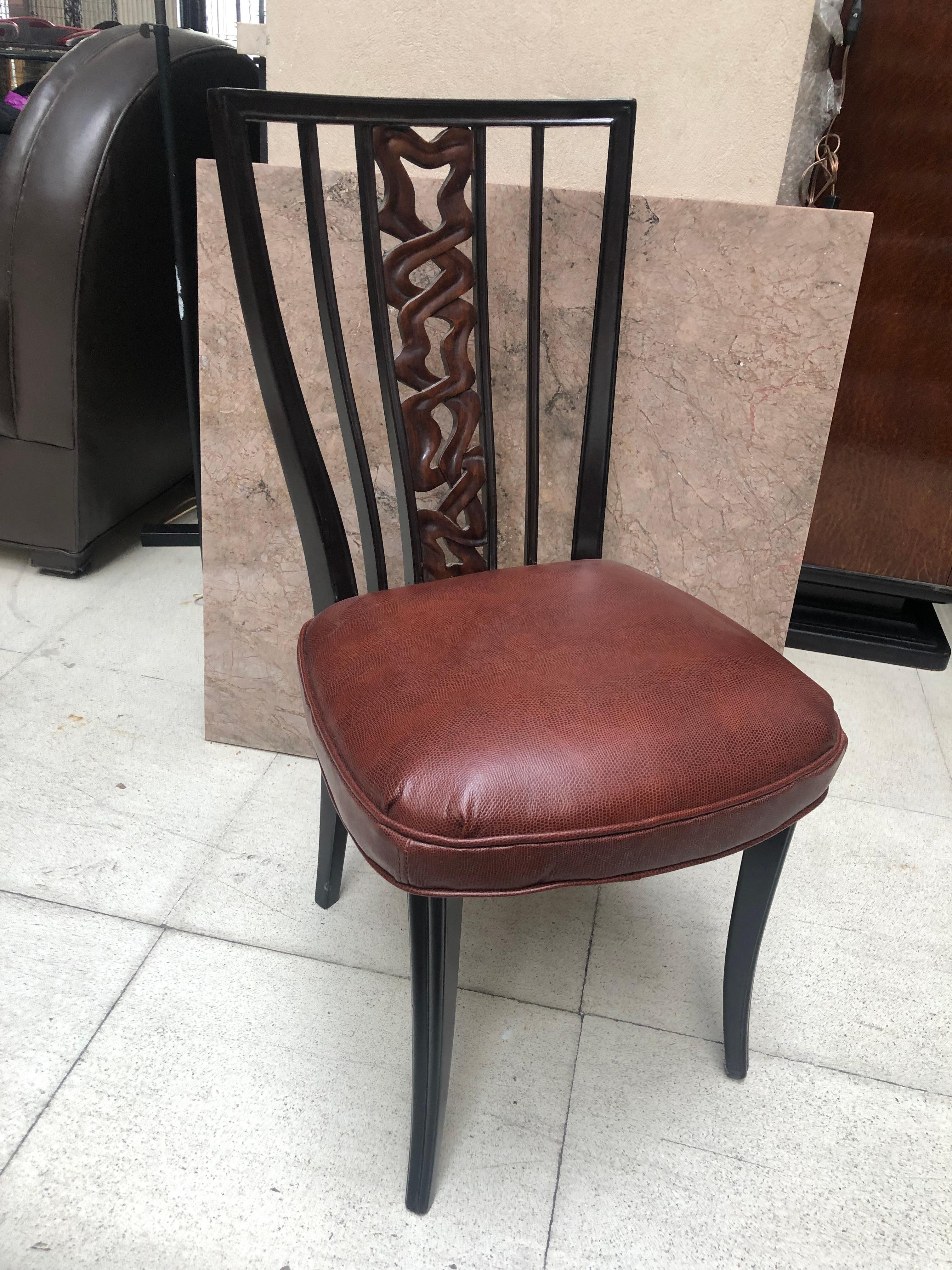 2 Chairs

We have specialized in the sale of Art Deco and Art Nouveau and Vintage styles since 1982. If you have any questions we are at your disposal.
Pushing the button that reads 'View All From Seller'. And you can see more objects to the
