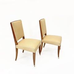 Pair of Chairs in the Style of André Arbus, Austria 1940s