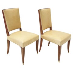 Pair of Chairs in the Style of André Arbus, Austria 1940s
