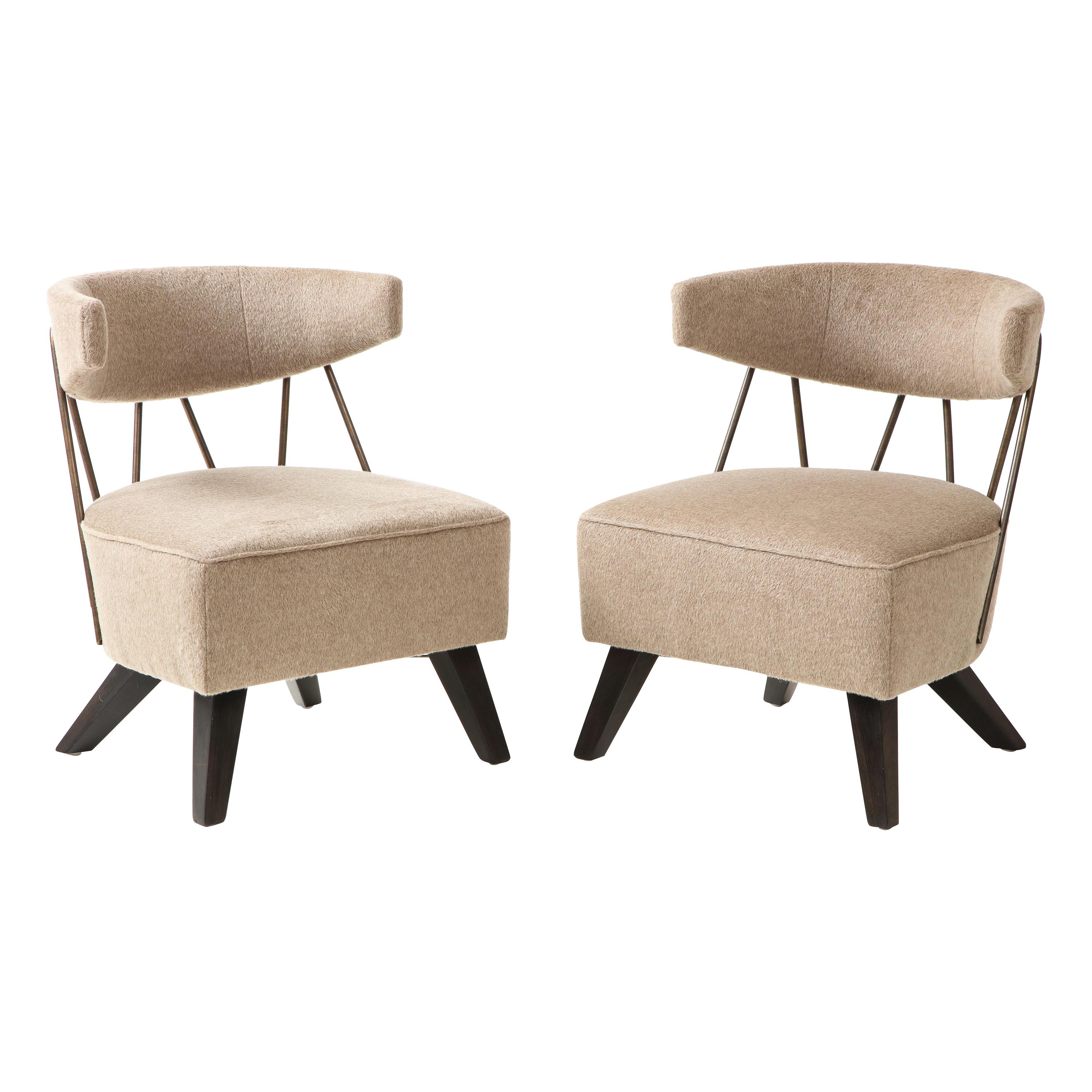 Pair of Chairs in the Style /Attributed to Billy Haines