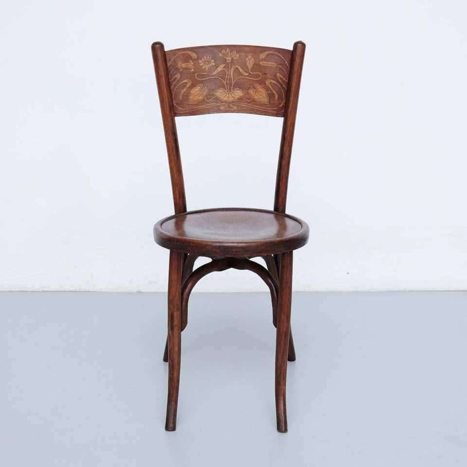 Mid-Century Modern Paire de chaises dans le style de Thonet par Codina, vers 1930 en vente