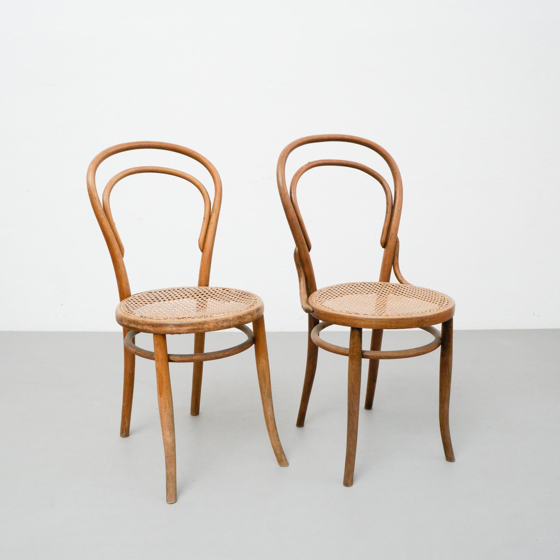 Pair of Chairs in the Style of Thonet by Unknown Designer, circa 1930 5