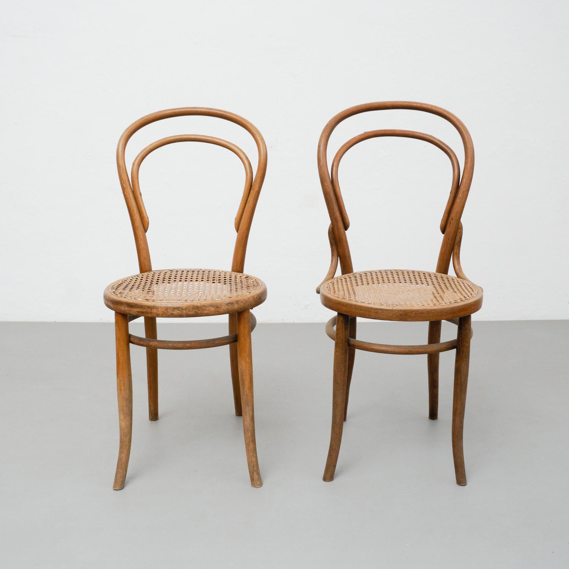 Pair of Chairs in the Style of Thonet by Unknown Designer, circa 1930 6