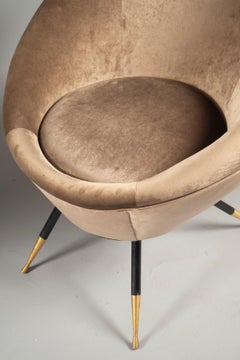 Pair of Chairs, Italy, 1960s