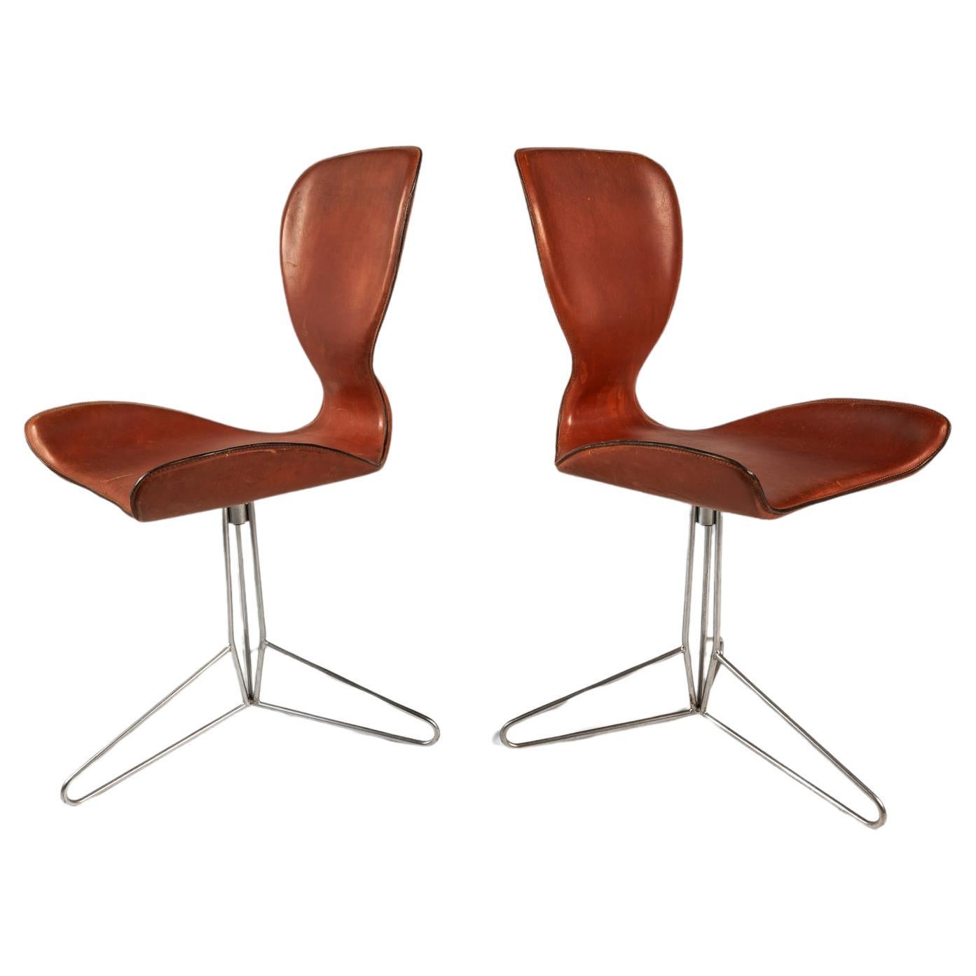 Pair of Chairs, Kirsten Jones & Adam Bottomley, KOI after Arne Jacbonsen, 2000s