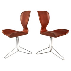 Pair of Chairs, Kirsten Jones & Adam Bottomley, KOI after Arne Jacbonsen, 2000s