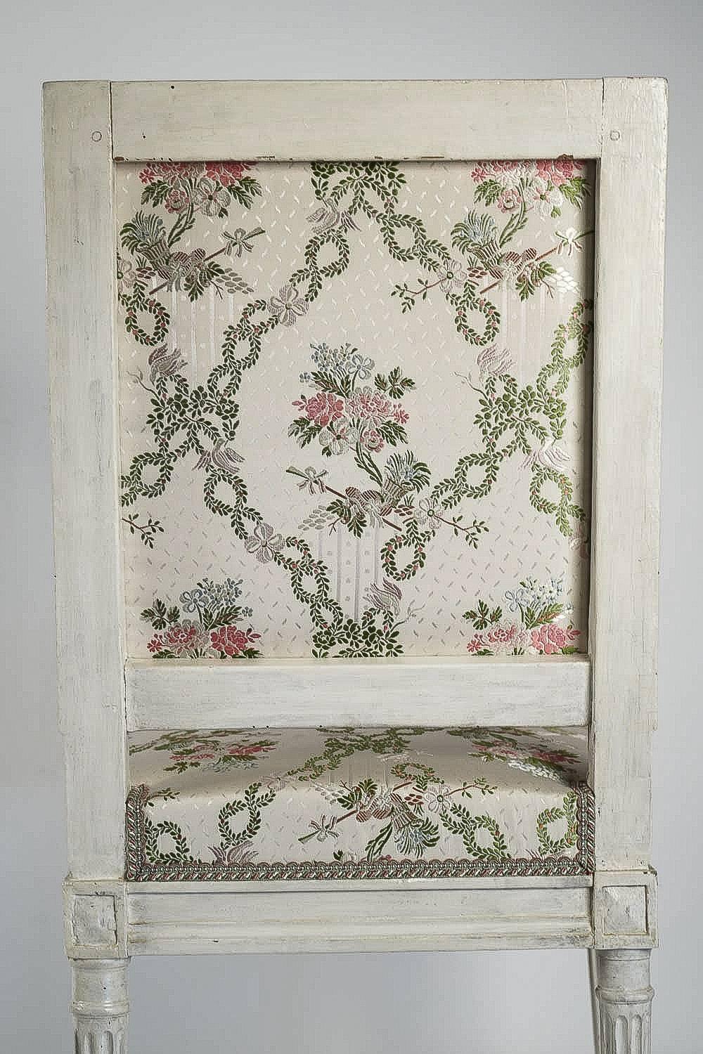 Pair of Chairs Late 18th Century Louis XVI Period by Georges Jacob, circa 1780 3