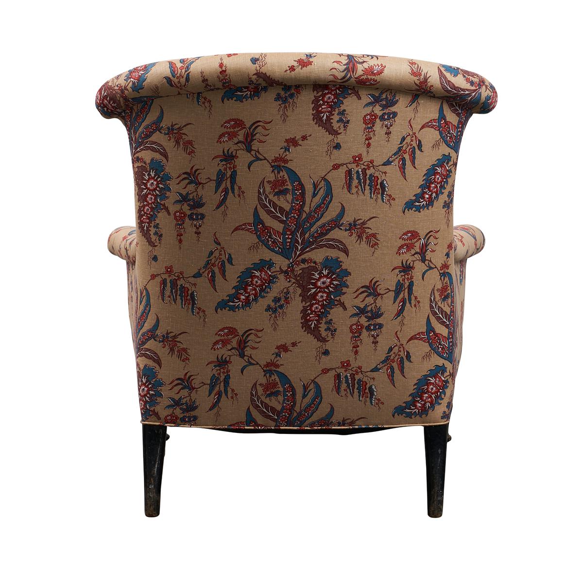 Pair of Chairs, Late 19th Century, France, Newly Reupholstered Fabric In Good Condition For Sale In New York, NY