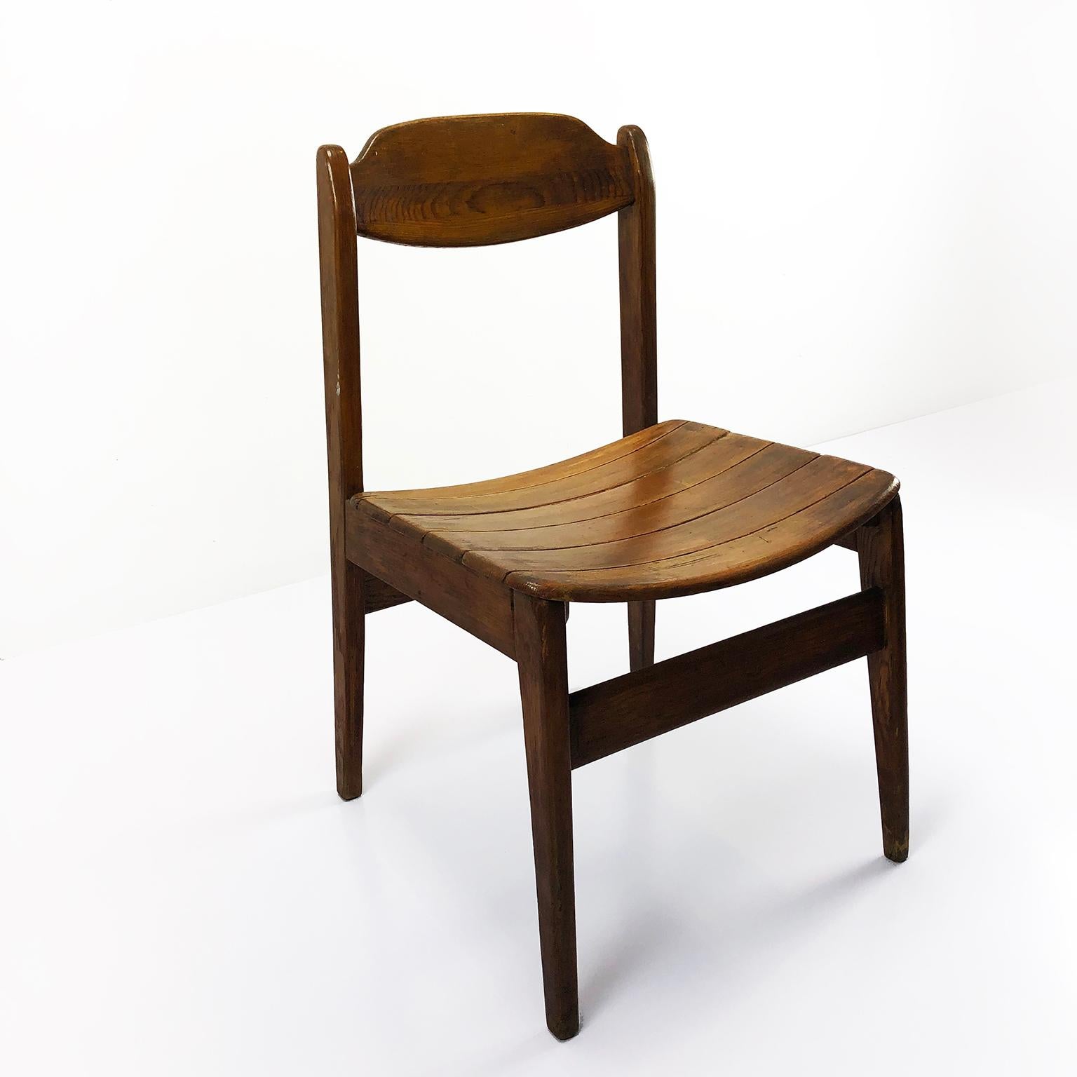 Mexican Pair of Chairs Model Pine 500 by Michael Van Beuren