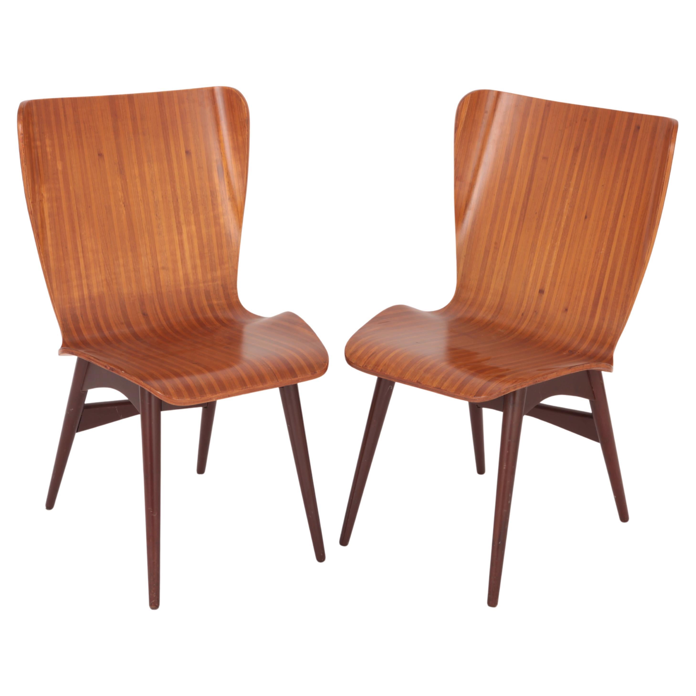 Pair of Chairs, Moveis Cimo, Brazil, 1960 For Sale