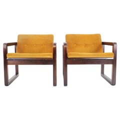 Pair of Chairs or Armchairs Czechoslovakia, 1970s