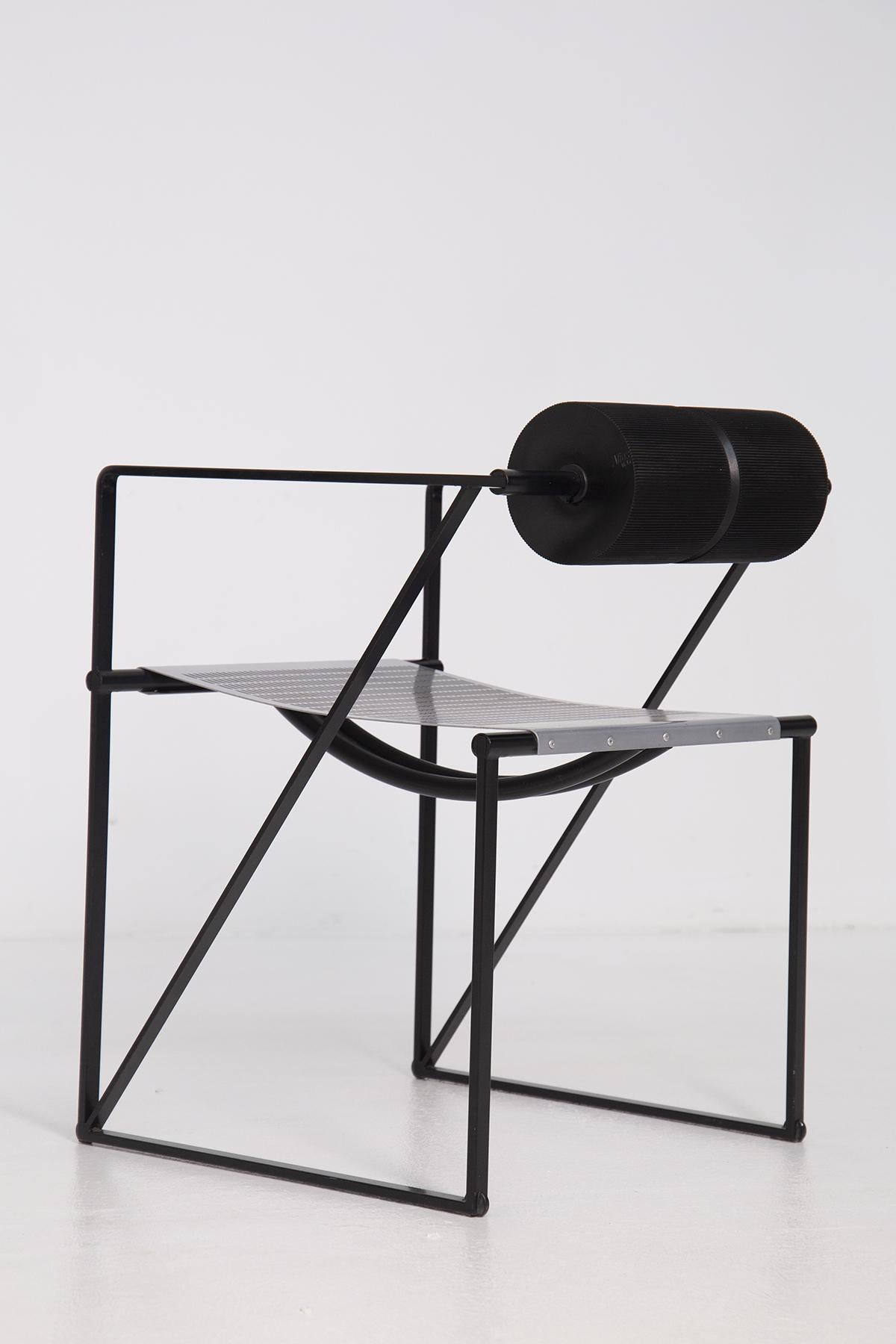 Pair of Chairs Seconda 602 by Mario Botta for Alias 1982s by Botta Collection 12