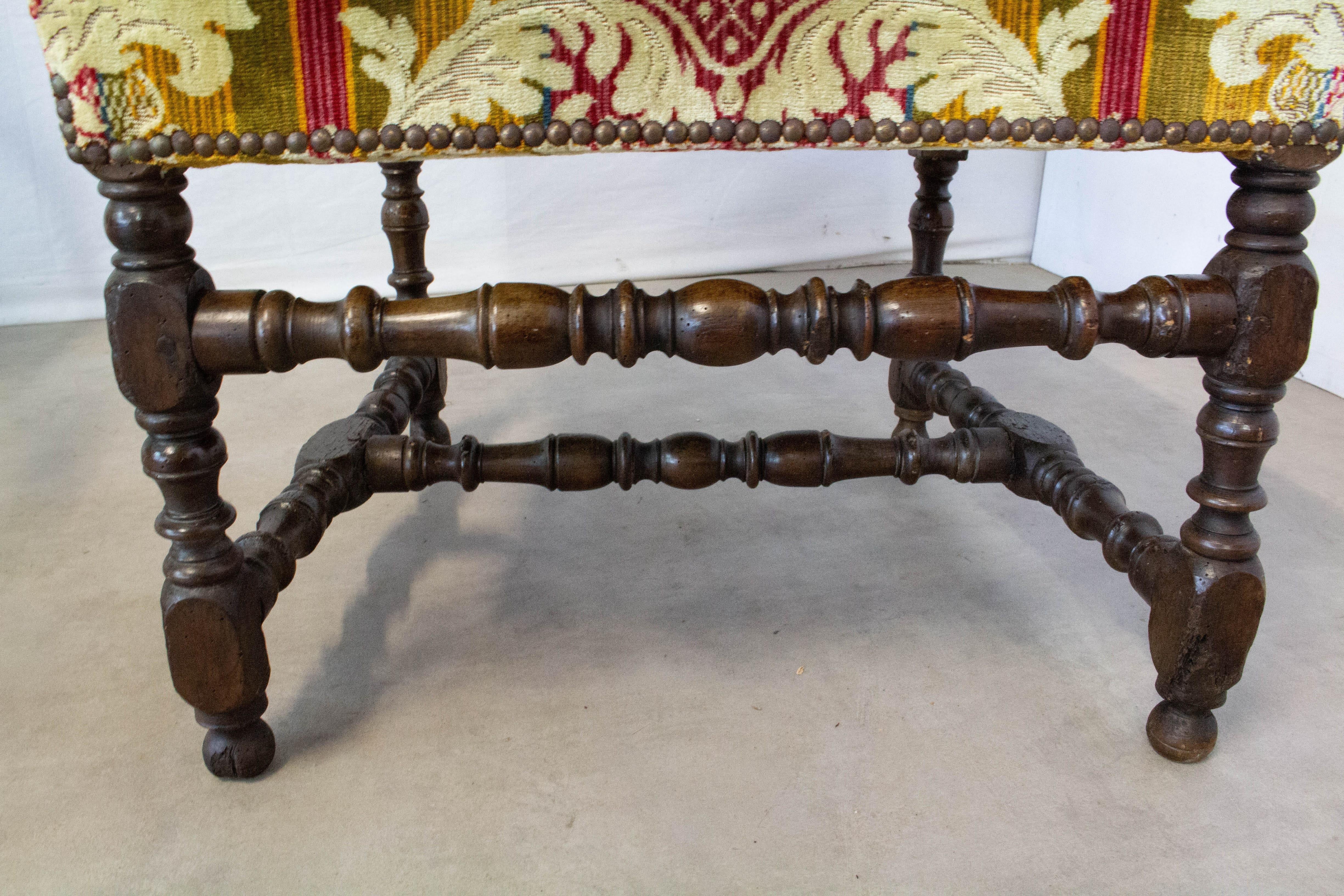 Paire de chaises espagnoles - Fauteuils ouverts, 18ème siècle en vente 1
