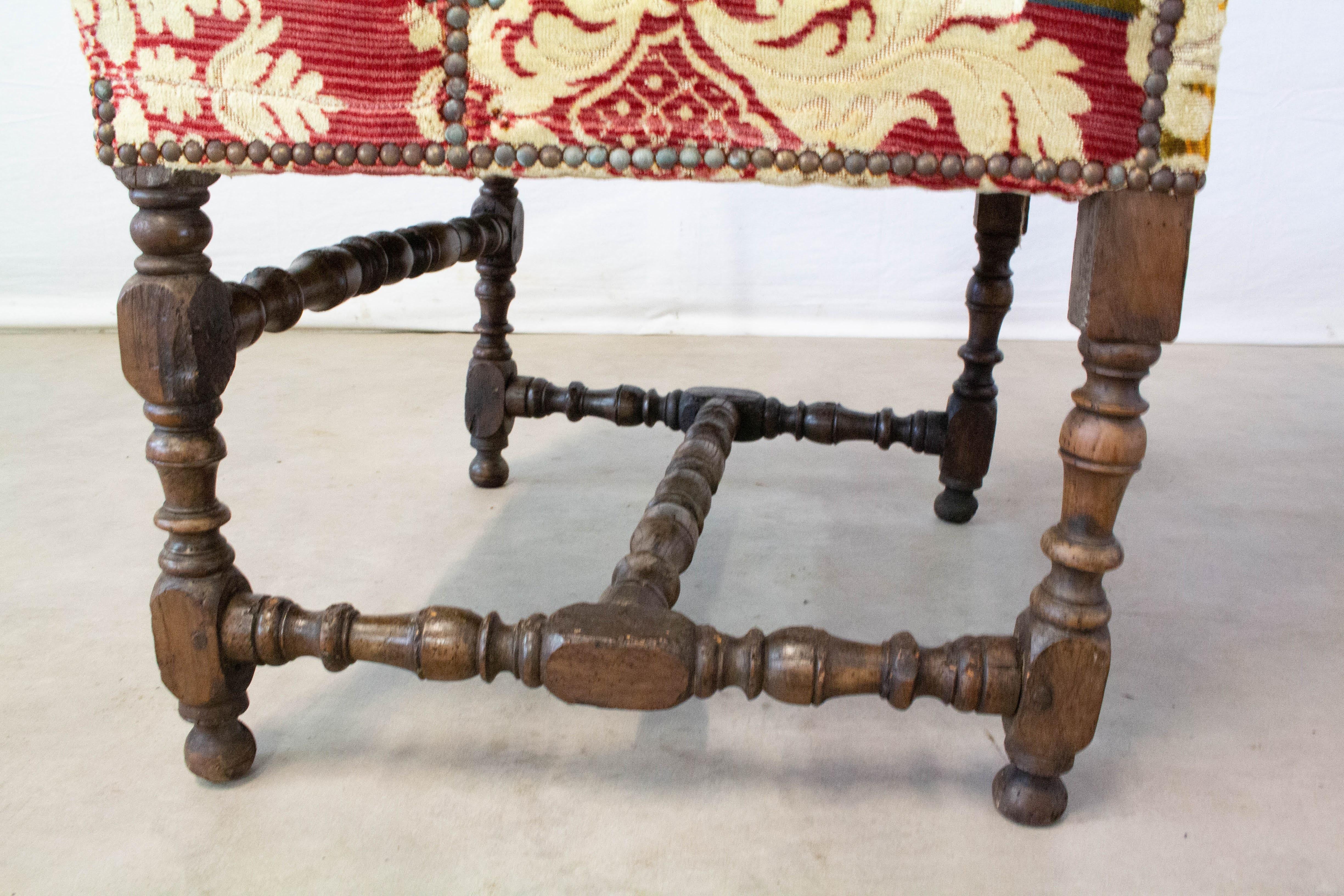 Paire de chaises espagnoles - Fauteuils ouverts, 18ème siècle en vente 2