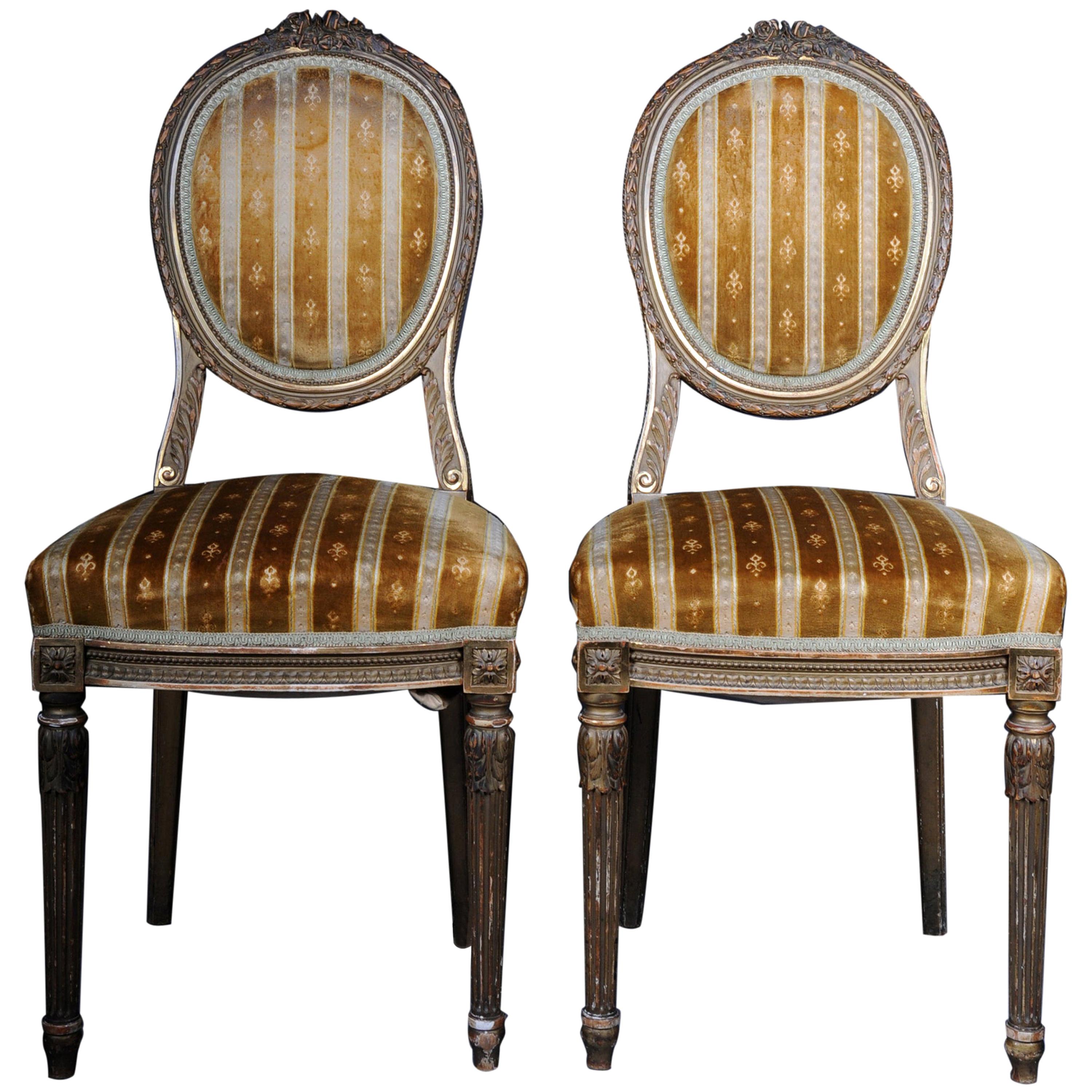 Pair of Chairs St. Petersburg, Russia circa 1910 Jakob & Iosif Kone For Sale
