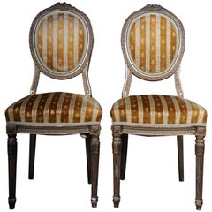 Antique Pair of Chairs St. Petersburg, Russia circa 1910 Jakob & Iosif Kone