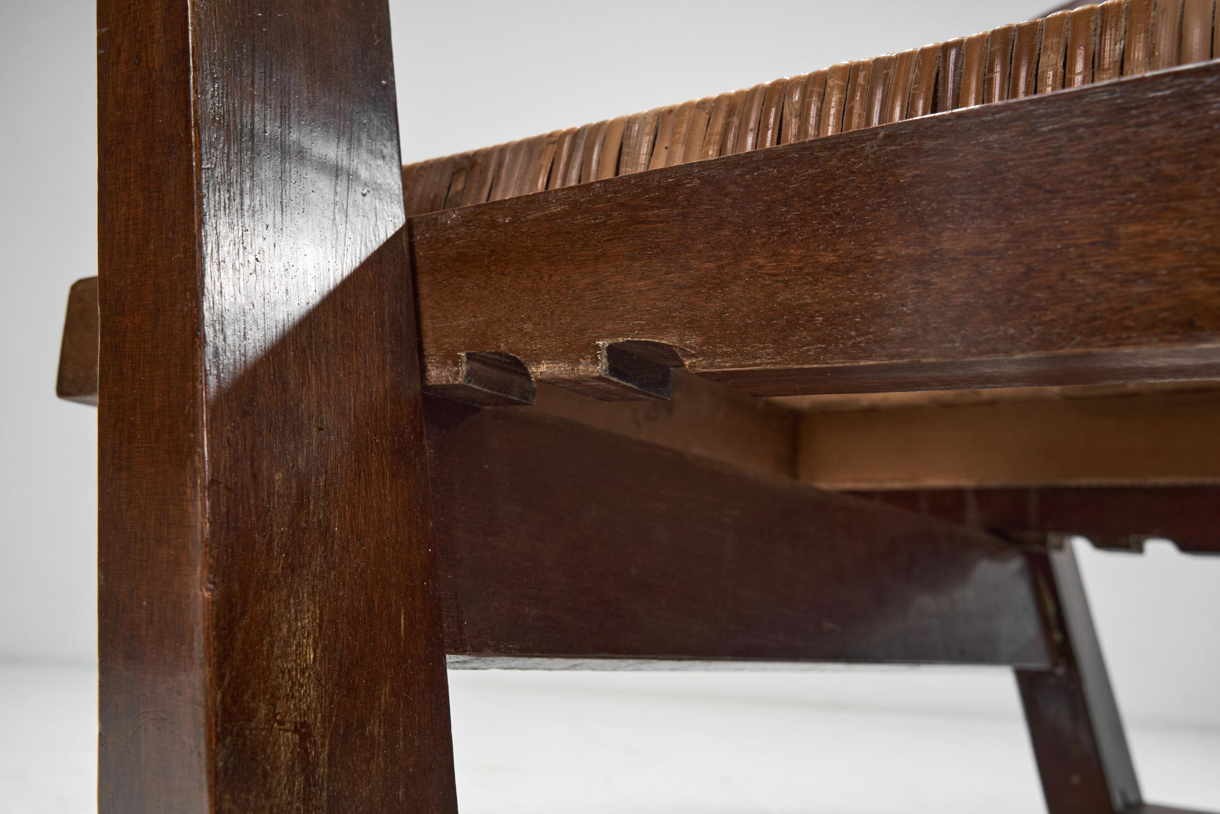 Pair of Chairs with Footstools by Francis Jourdain (Attr.), France ca 1928 For Sale 4