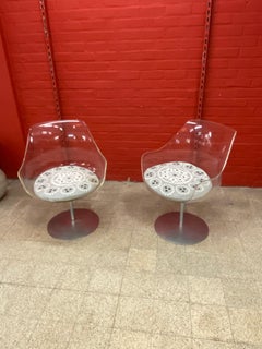 Pair of Champagne Chairs, Estelle and Erwin Laverne