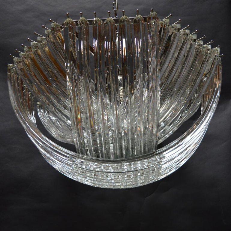 Italian Pair of Chandeliers by Alberto Donà. Italy 2000's. For Sale