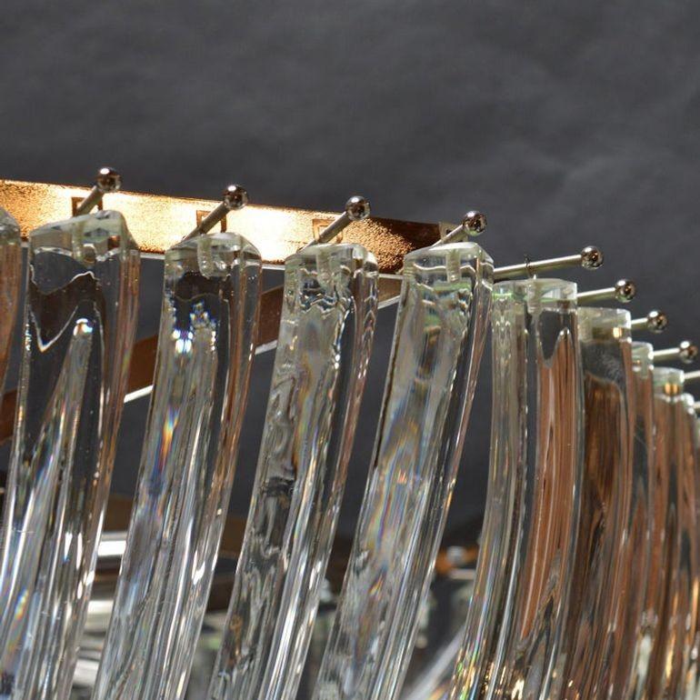Pair of Chandeliers by Alberto Donà. Italy 2000's. In Good Condition For Sale In Los Angeles, CA