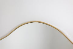 Pair of “chapeau de gendarme” shaped mirrors. 1970s.
