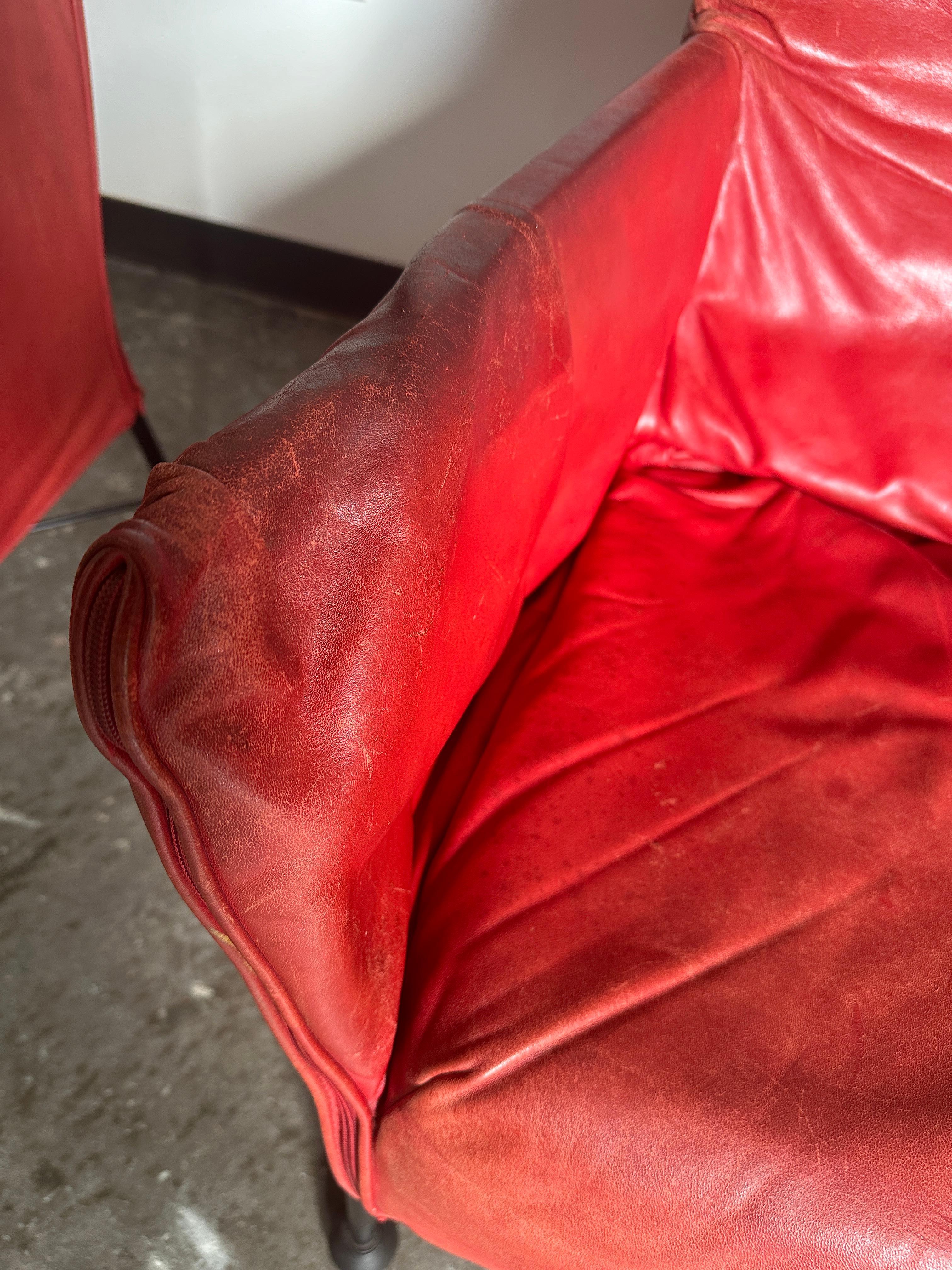 20th Century Pair of Chaplin Chairs by Gerard Van Der Berg for Montis