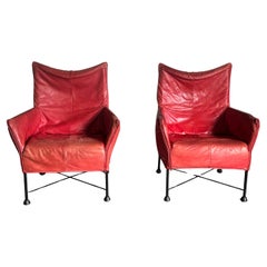 Paire de chaises Chaplin de Gerard Van Der Berg pour Montis