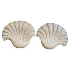 Pair of Chapman Clamshell Sconces