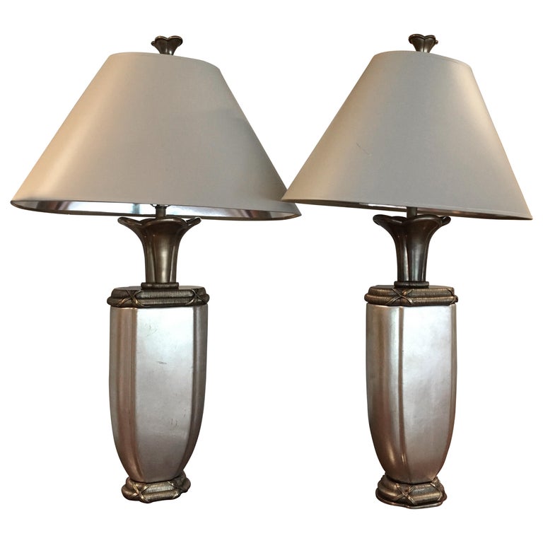 Pair of Chapman Lamps For Sale