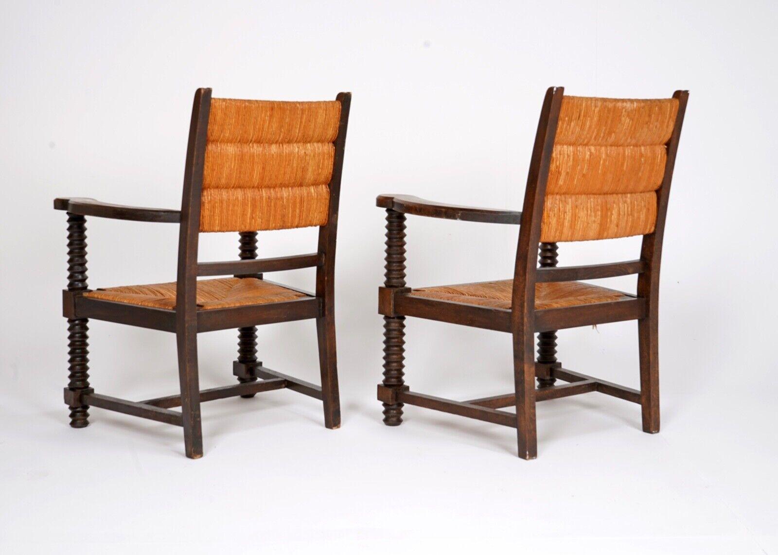 Pair of Charles Dudouyt Armchairs 2