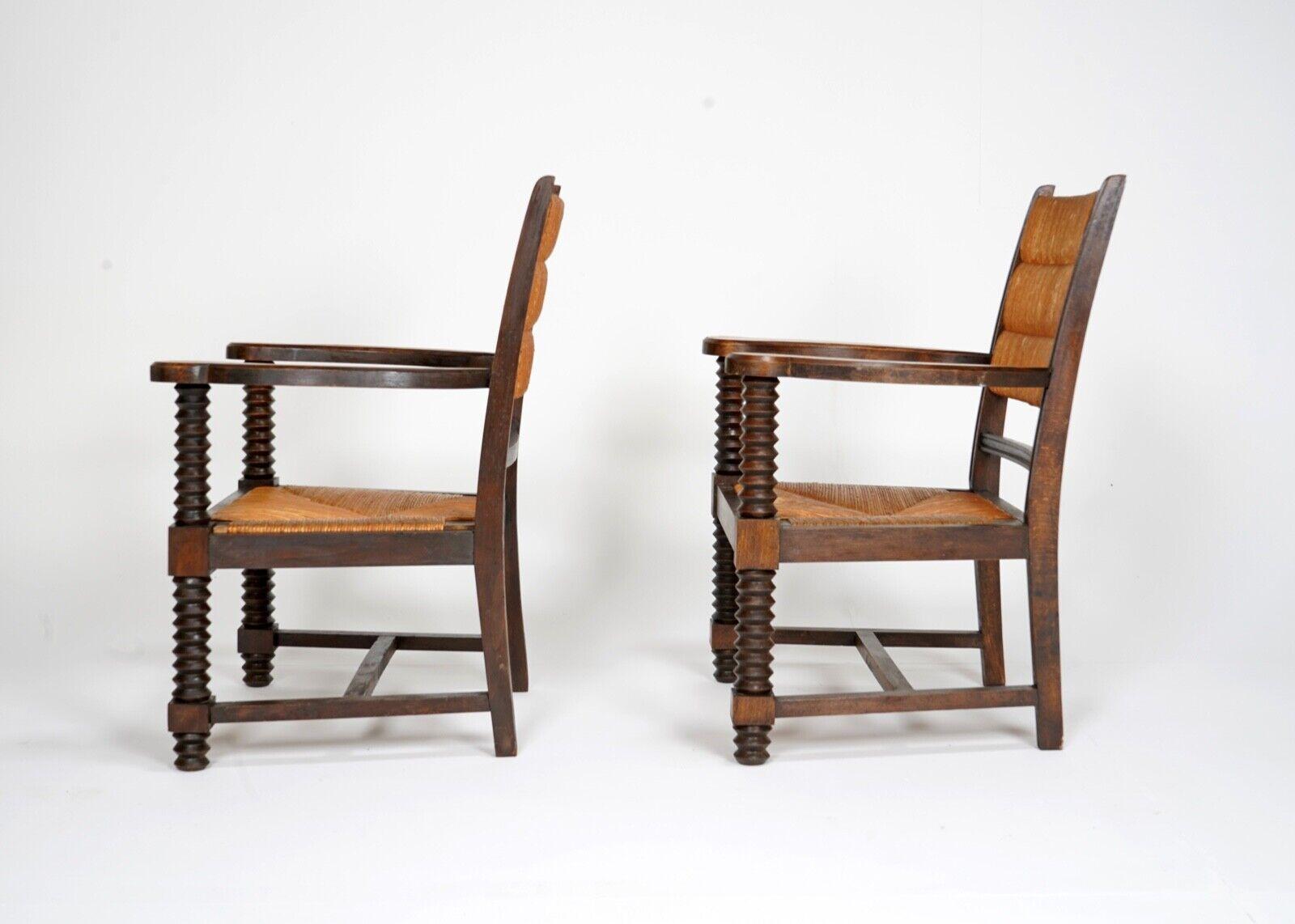 Pair of Charles Dudouyt Armchairs 3