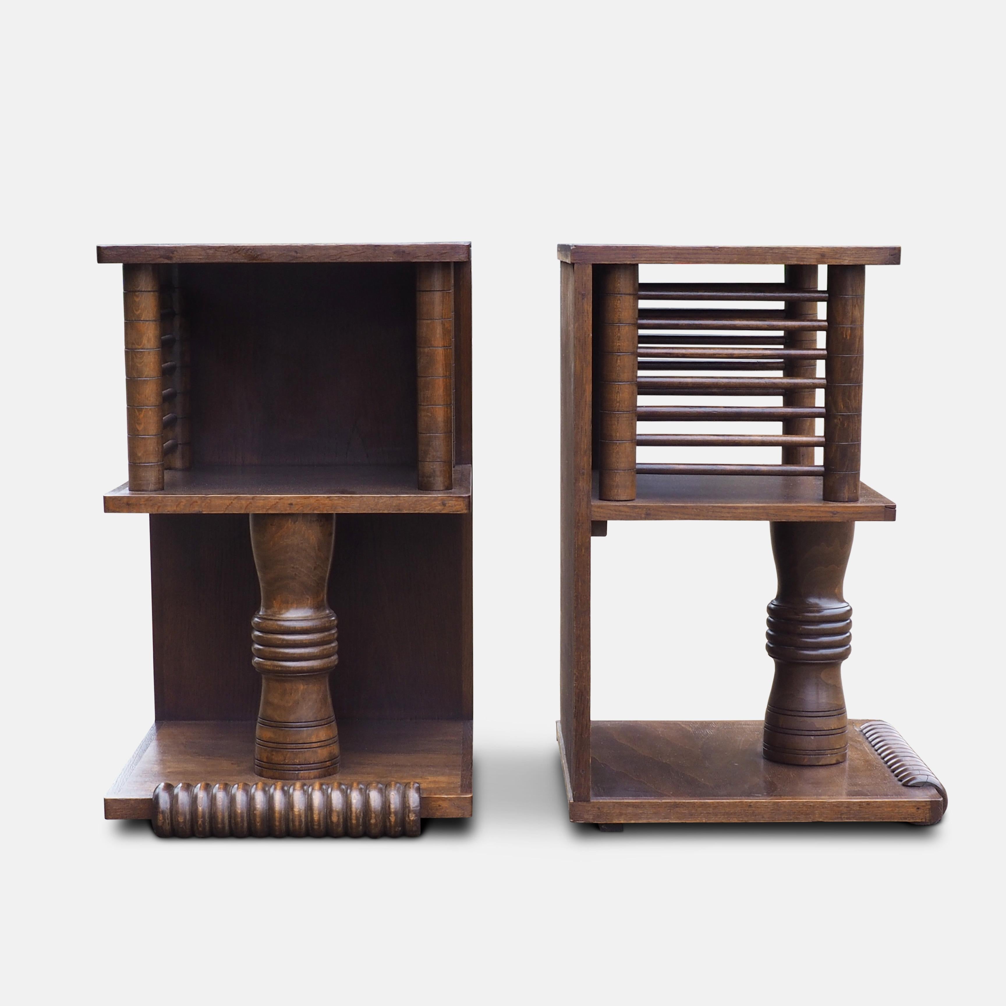 Mid-20th Century Pair of Charles Dudouyt Tables, circa 1930