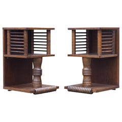 Pair of Charles Dudouyt Tables, circa 1930