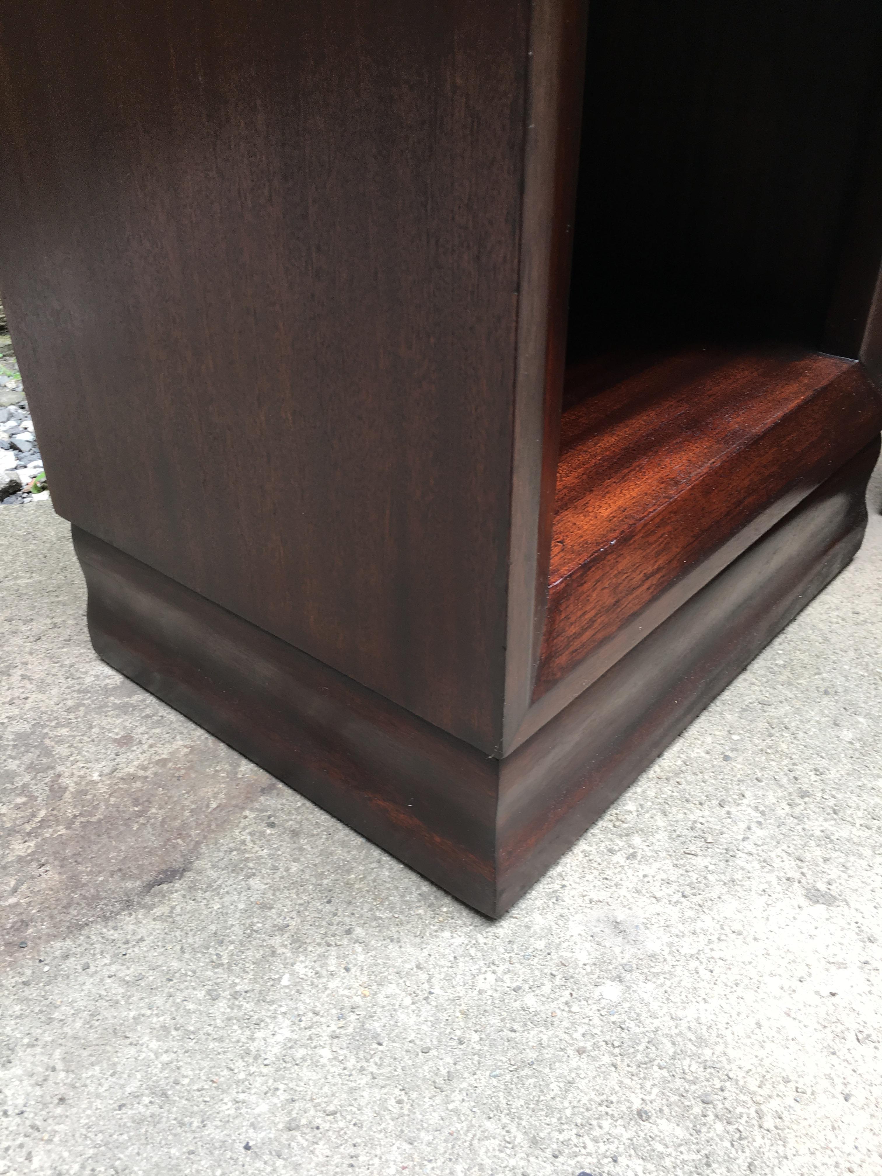 Pair of Charles Furniture Mahogany End Tables 4