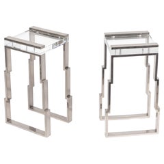 Pair of Charles Hollis Jones Side Tables