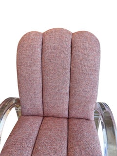 Pair of Charles Hollis Jones Waterfall Collection Lucite Armchairs. USA 1970's.