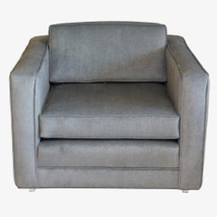 Pair of Charles Pfister Cube Lounge Chairs for Knoll