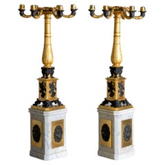 Charles X Candle Holders